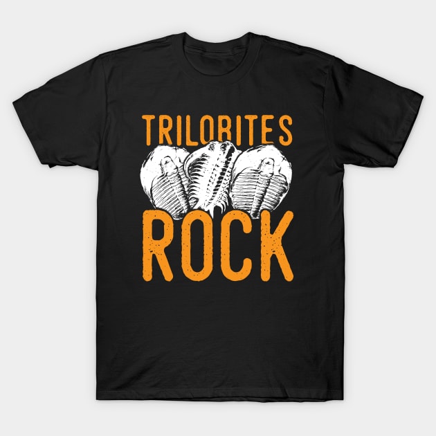 Paleontology tshirt - Trilobites tshirt, ideal gift for fossil hunters T-Shirt by Diggertees4u